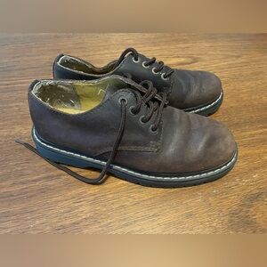 VNTG Y2K 90s Candies Womens Leather Lace Up 6M Oxford Shoe Brown